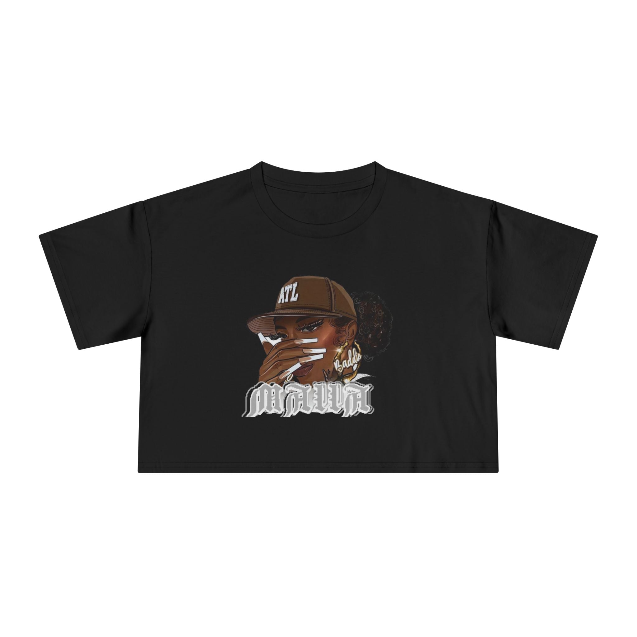 Women's Crop Tee, Streetwear Top, Casual Tee, Graphic Crop Top, Summer Vibe Shirt, Cool Trendy Apparel