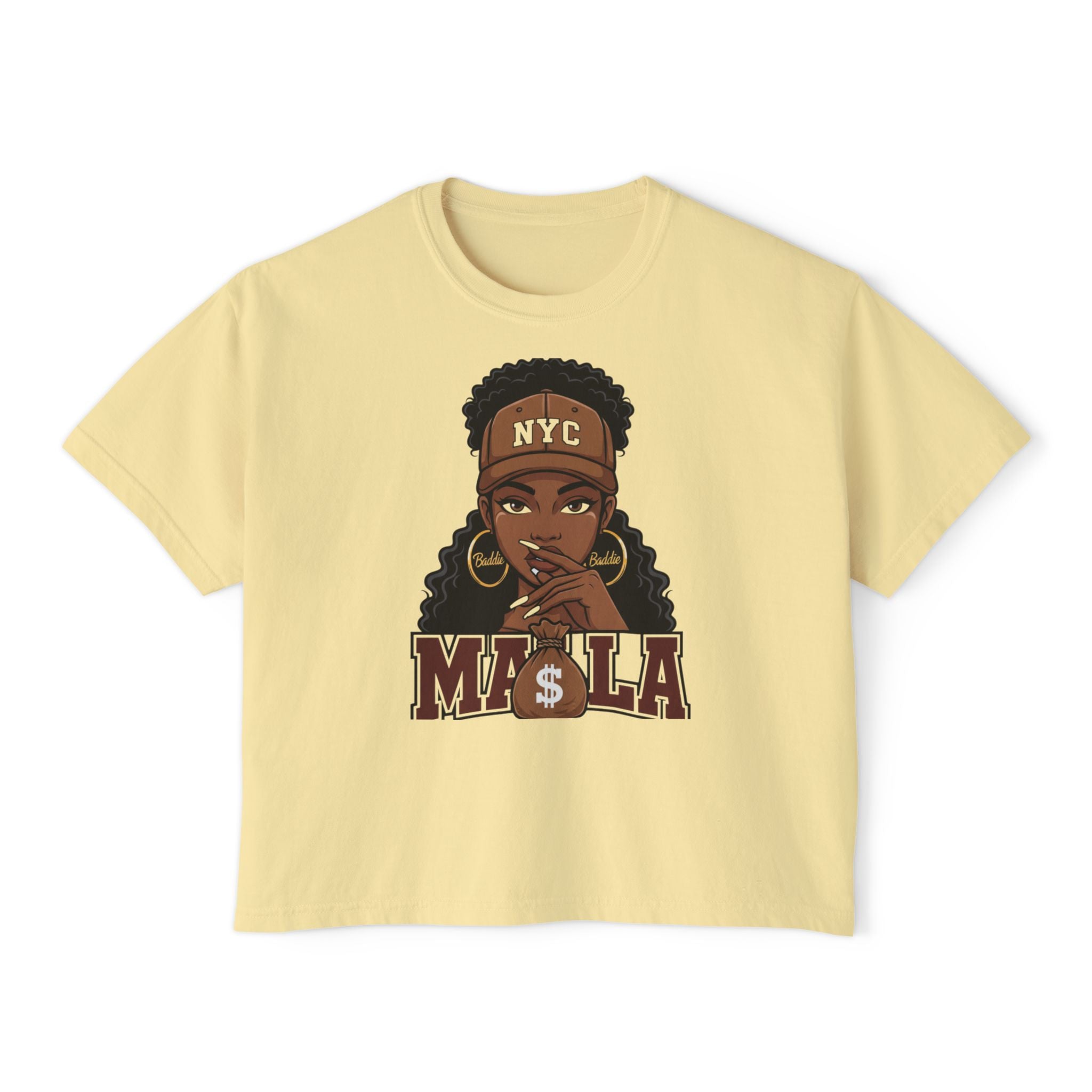 Boxy Tee Women Baddie Style