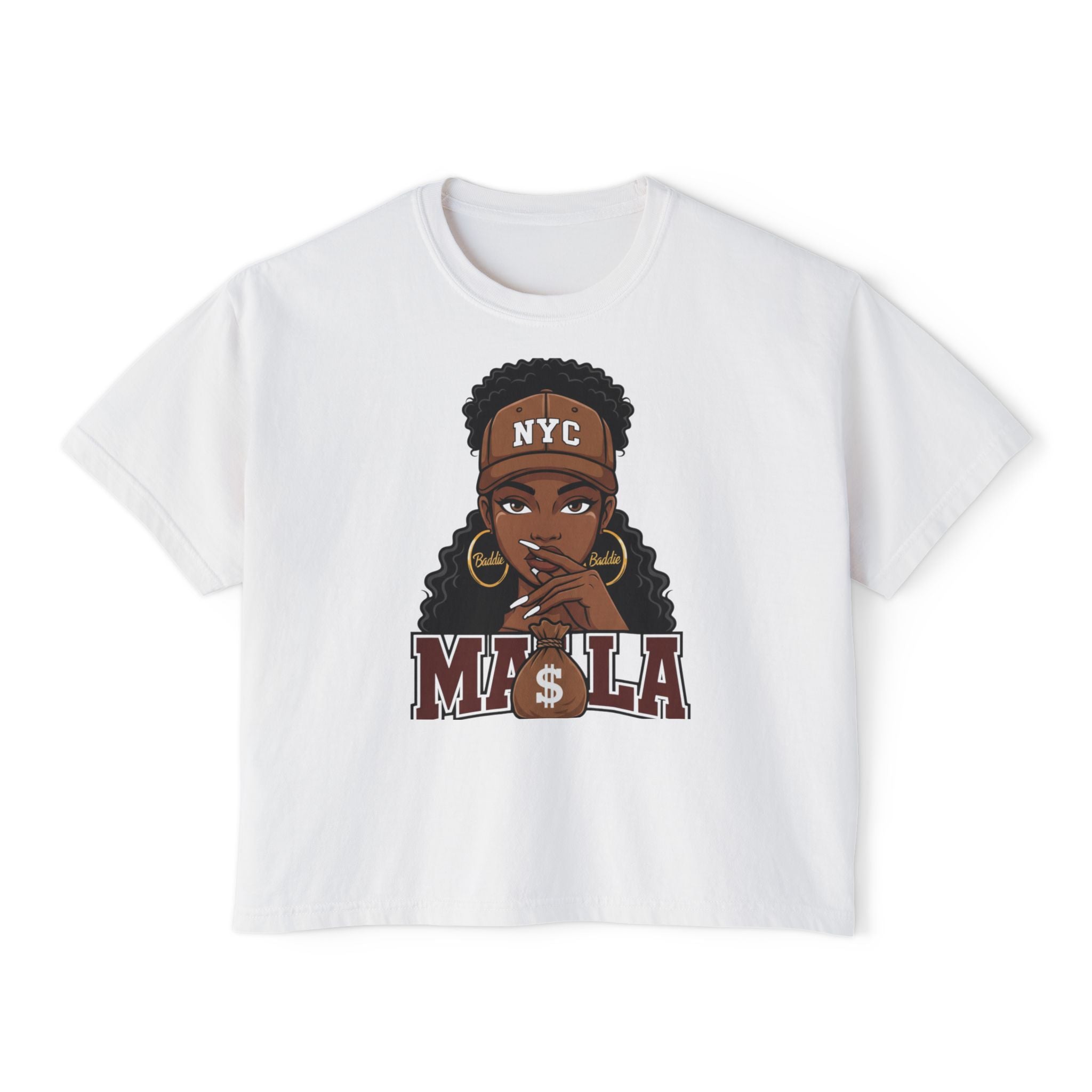 Boxy Tee Women Baddie Style