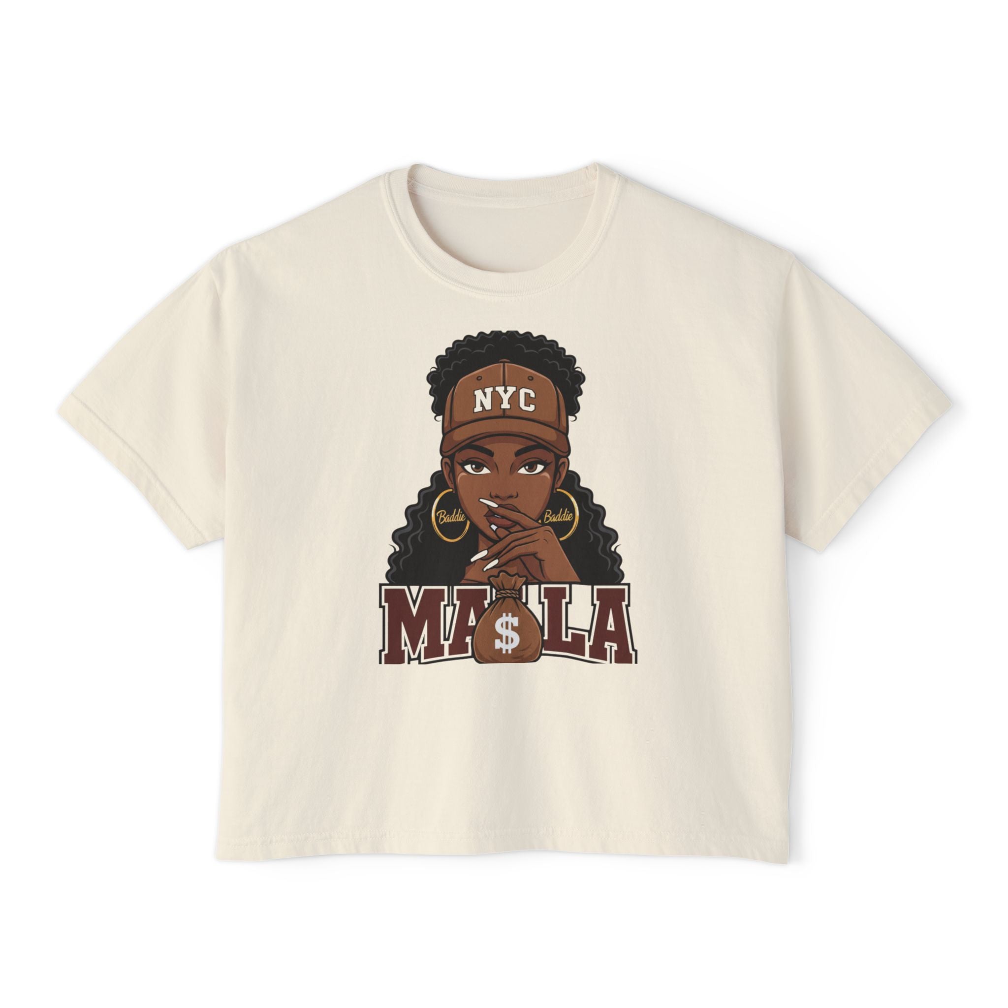 Boxy Tee Women Baddie Style