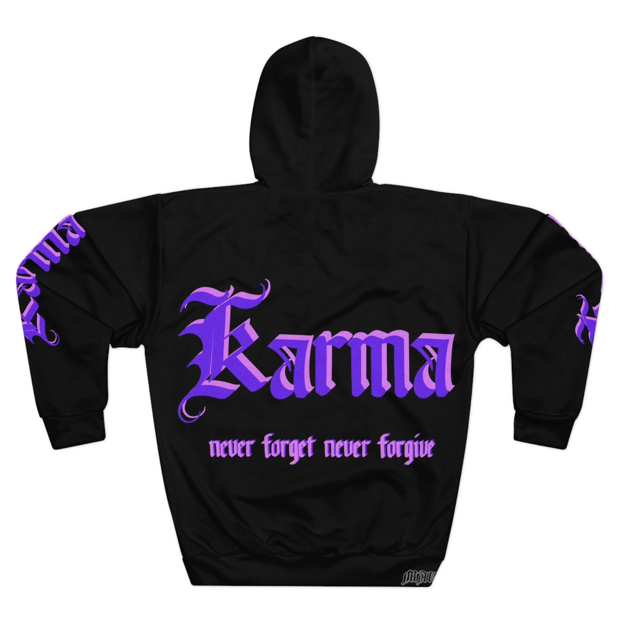 Karma Inspired Unisex Pullover Hoodie - Streetwear, Comfortable, Cozy Gift for Fashion Lovers, Everyday Wear, Street Style